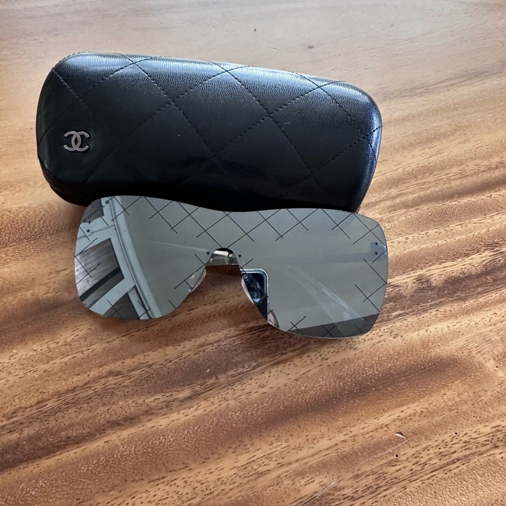 Chanel shield sunglasses